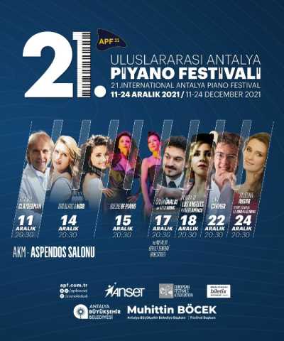 21. Uluslararası Antalya Piyano Festivali